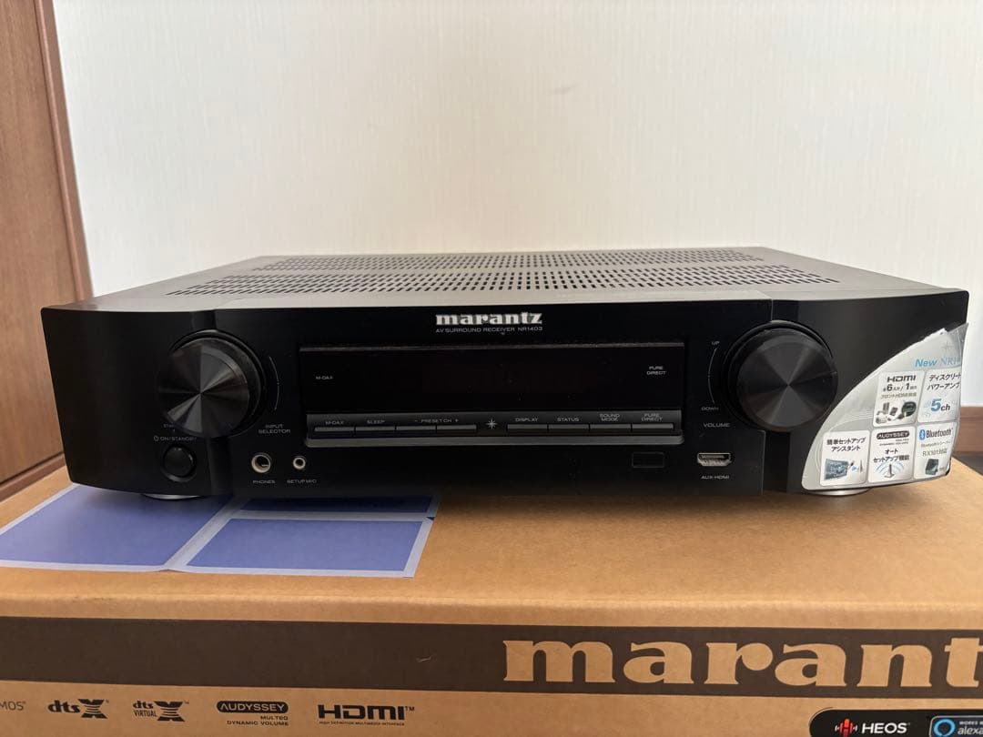 marantz AVアンプ NR1403 Marantz NR1403 5.1-channel home theater receiver at Crutchfield