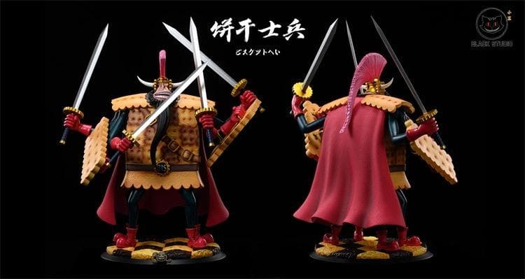 ワンピース Black クラッカー 兵士 ガレージキット スタチュー フィギュア