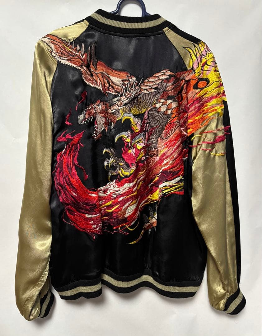 【未着用】モンスターハンター 5周年 スカジャン リオレウス Lサイズ