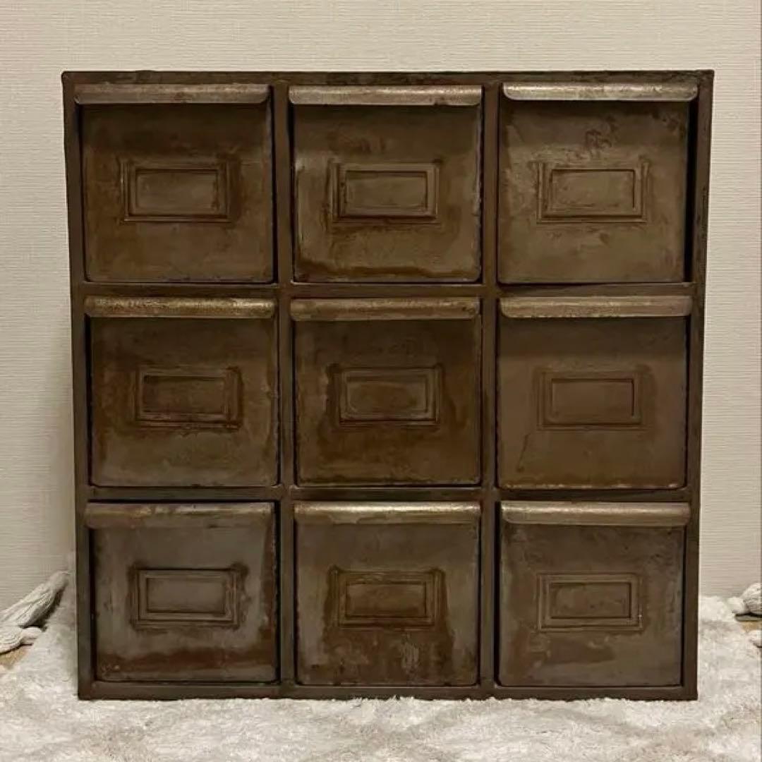 ヴィンテージ風　シェルフ　収納ボックス　引き出し　棚 楽天市場】【1日限定☆枚数限定クーポン配布】 ヴィンテージ風