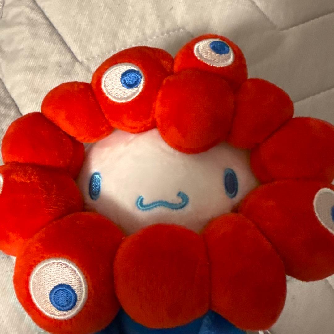 シナモロール 万博 サンリオ ミャクミャク なりきり￼￼￼￼ ぬいぐるみM