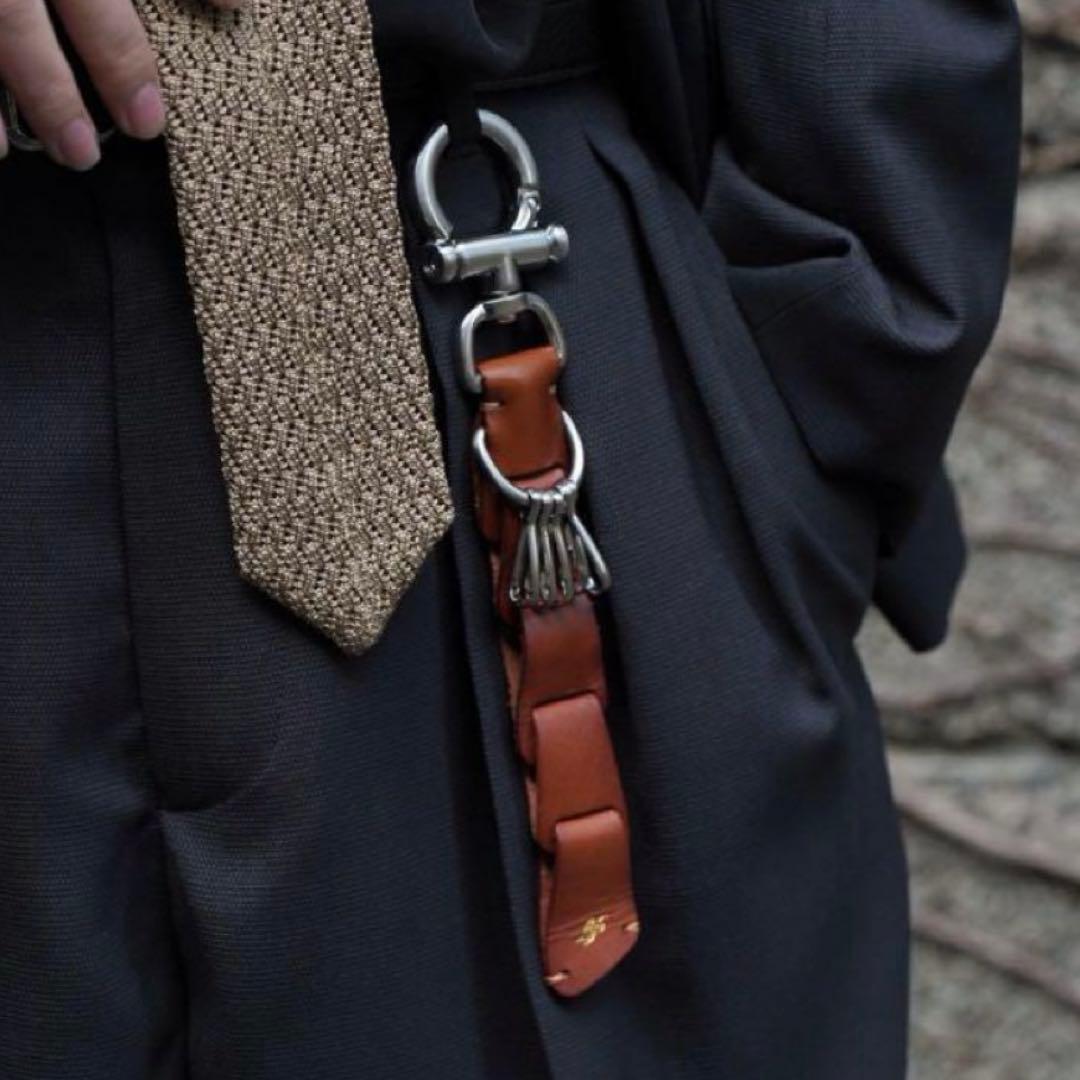 小物 Llife LEATHER KEYCHAIN SIENNA LIDNM