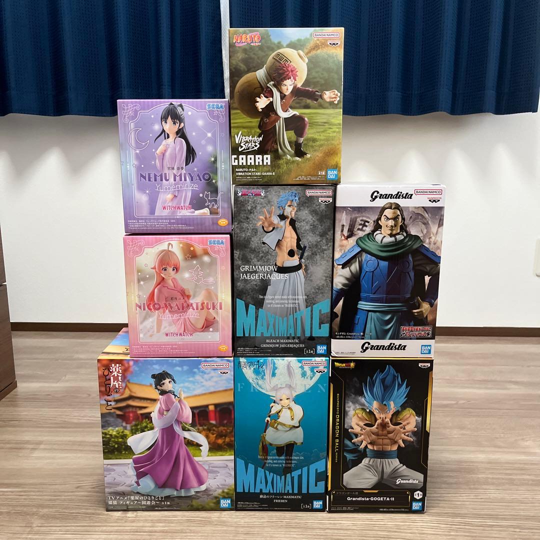 プライズフィギュア8点まとめ売り　匿名配送　新品未開封