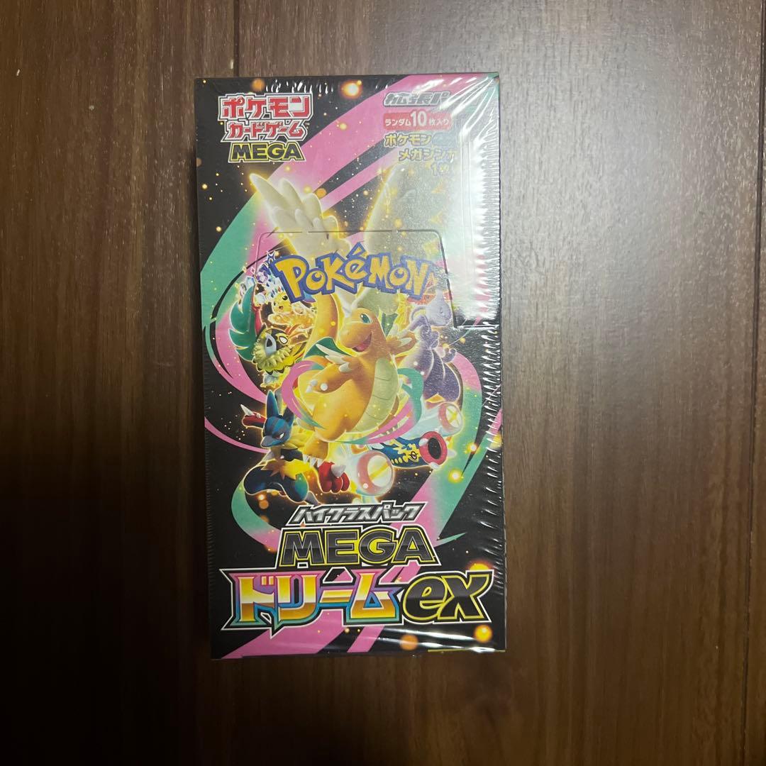【未開封シュリンク付き】ポケモンカードゲーム MEGA ドリームEX 1BOX