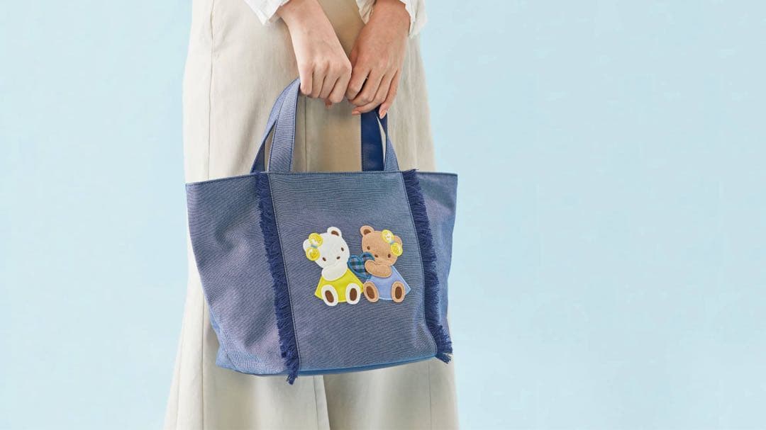 2024年 春のファミリアショー デニム トートバッグ