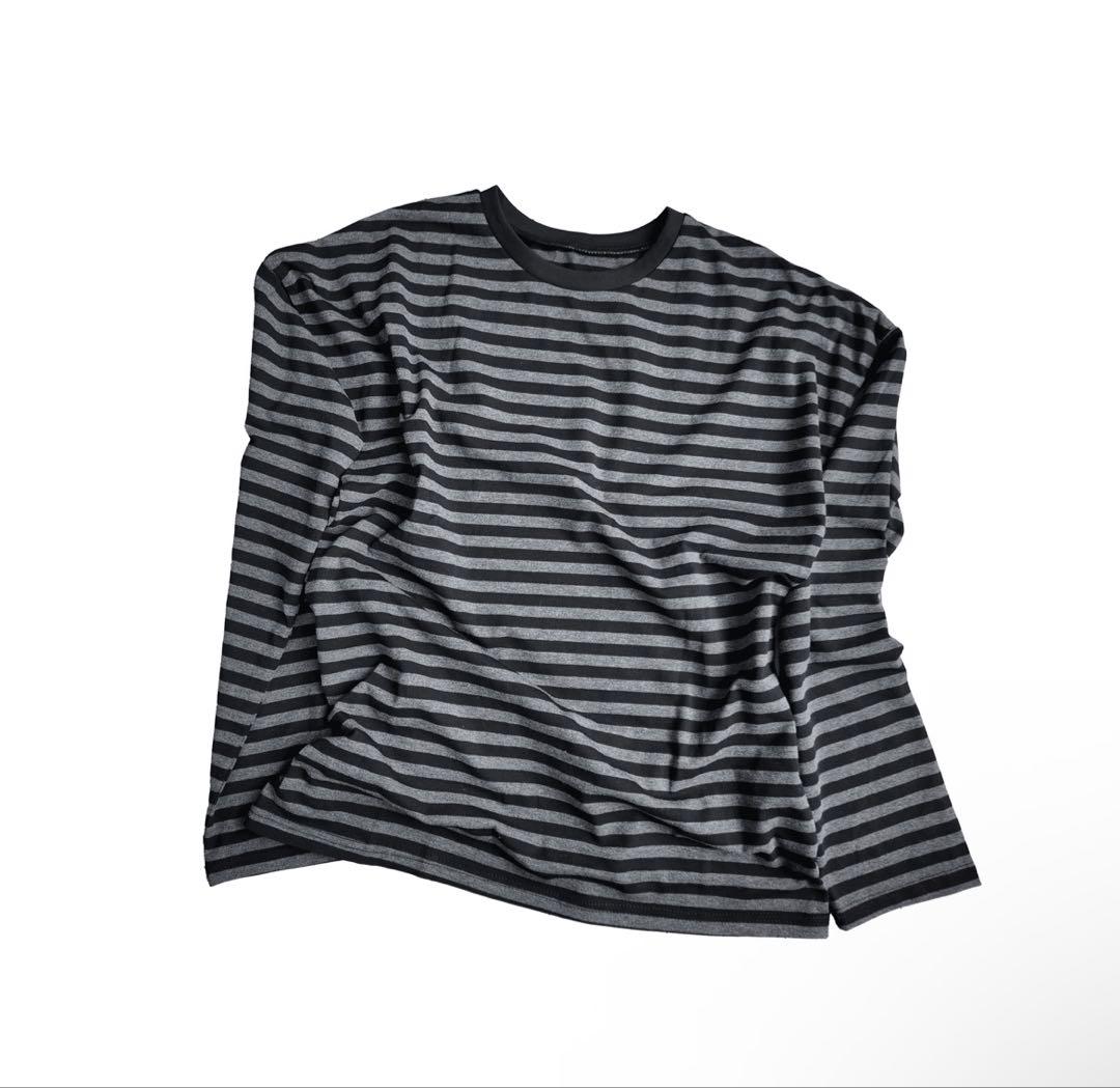 MDMACREATIVE 長袖シャツ ストライプ　M