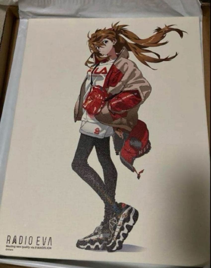 エヴァ RADIO EVAキャンバスアート 米山舞氏　アスカ