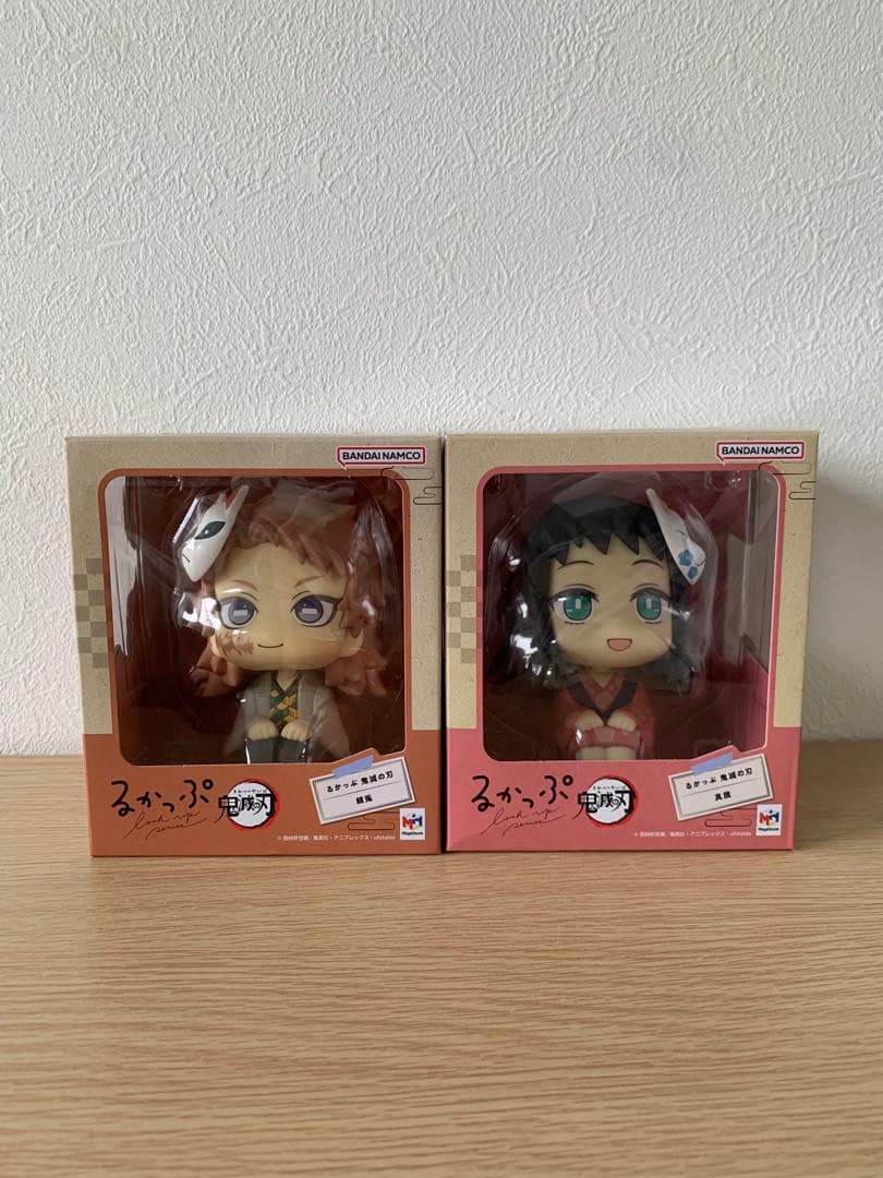 鬼滅の刃 るかっぷ フィギュア 錆兎 真菰 2体セット
