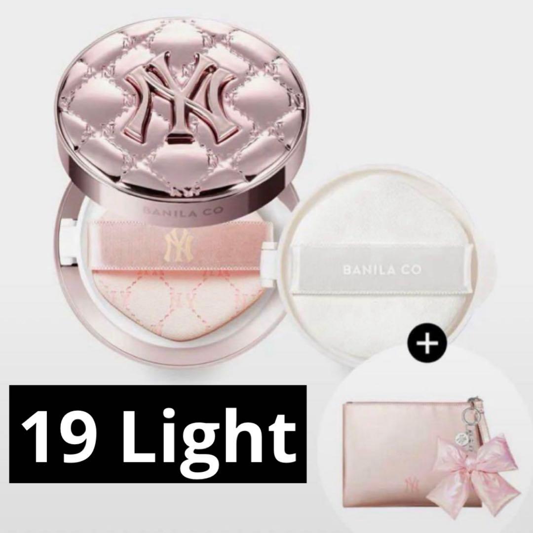 バニラコ mlb クッションファンデーション コラボ 限定 19 Light