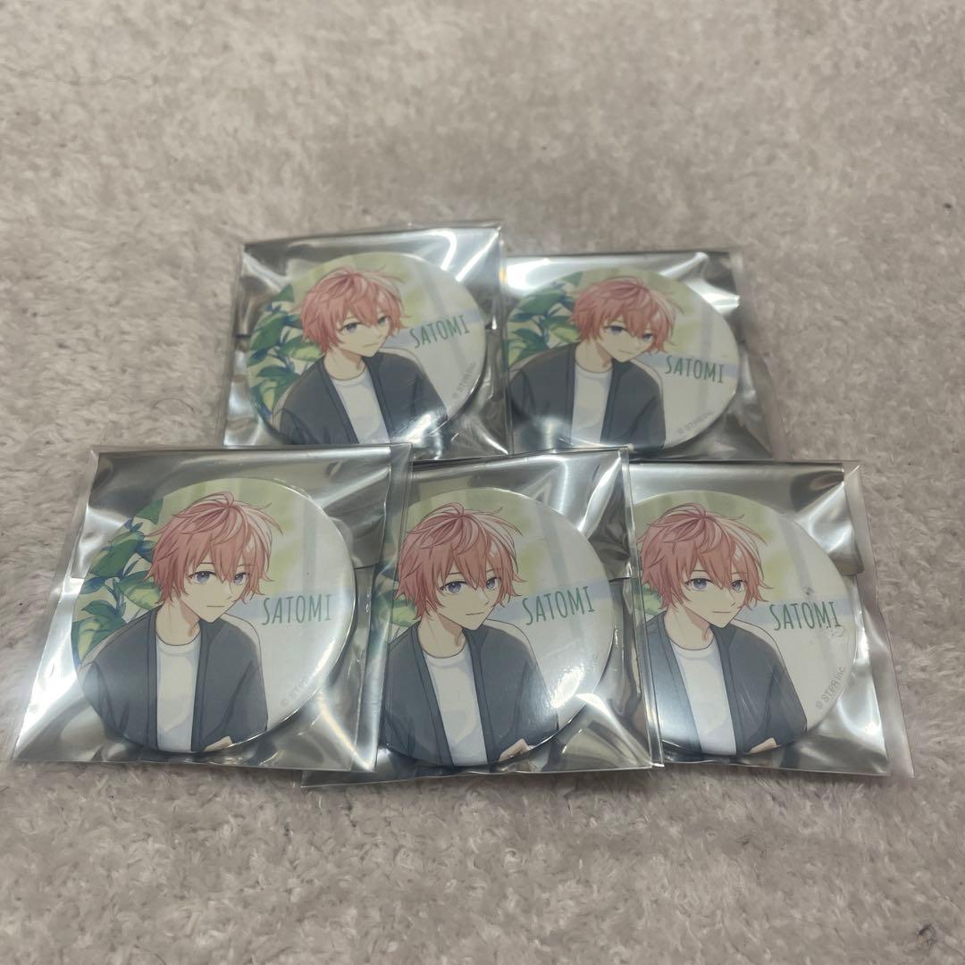 さとみくん ワンマン 缶バ 5個 - メルカリ