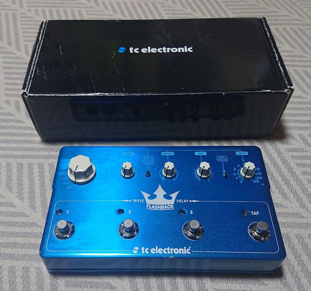 ギター tc electronic Flashback triple delay