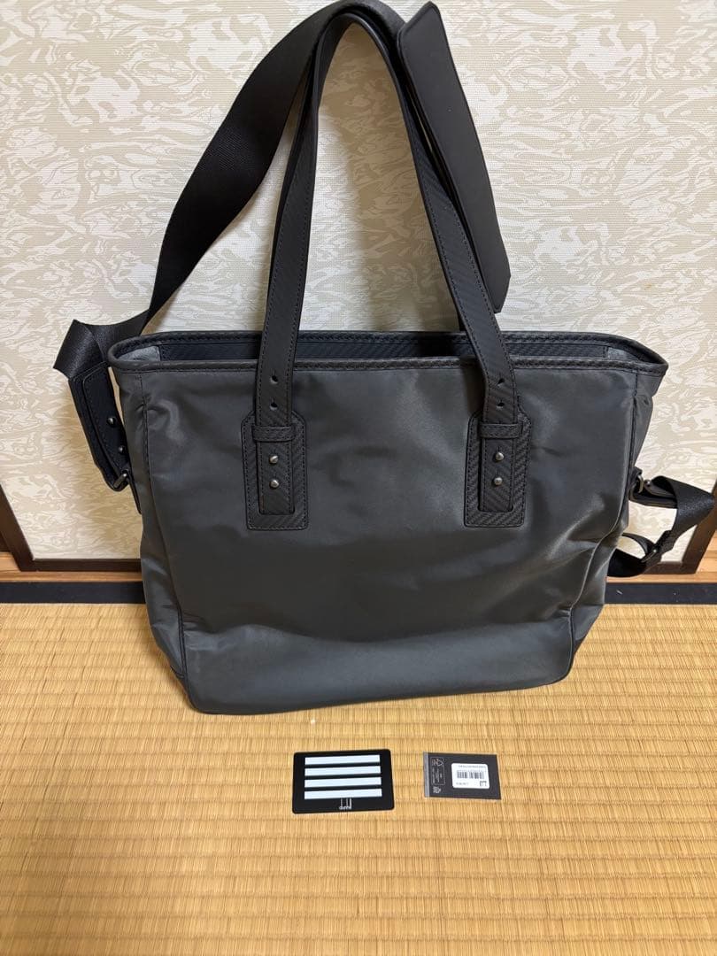 新品 dunhill ダンヒル トートバッグ