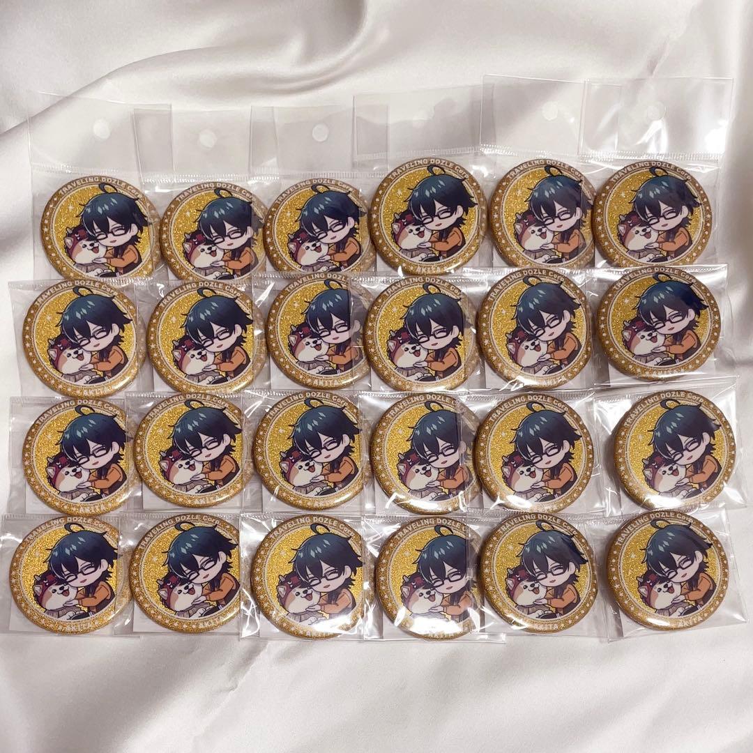 【バラ売り可】旅するドズル社 おんりー 秋田 缶バッジ 旅するドズル社が全国各地へ✈️✨ 今週4/24(木)より秋田にて開催