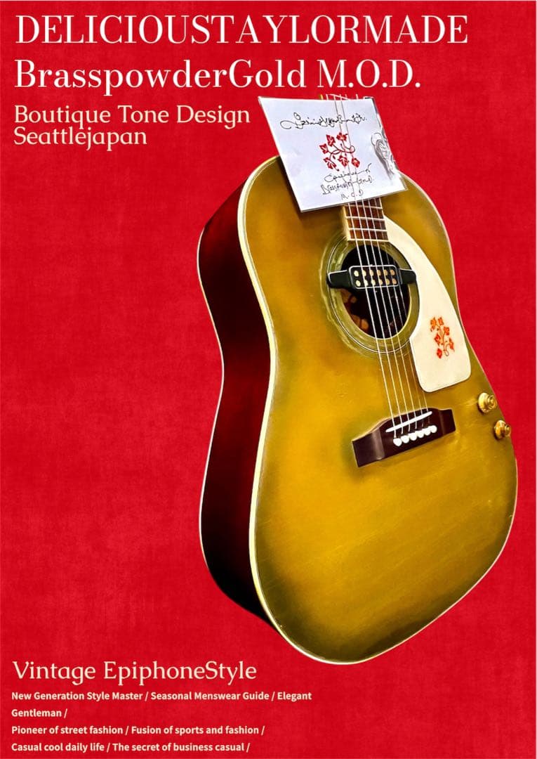 歩*鳥様 DeliciousTaylormade MOD エピフォンモディファイ - メルカリ