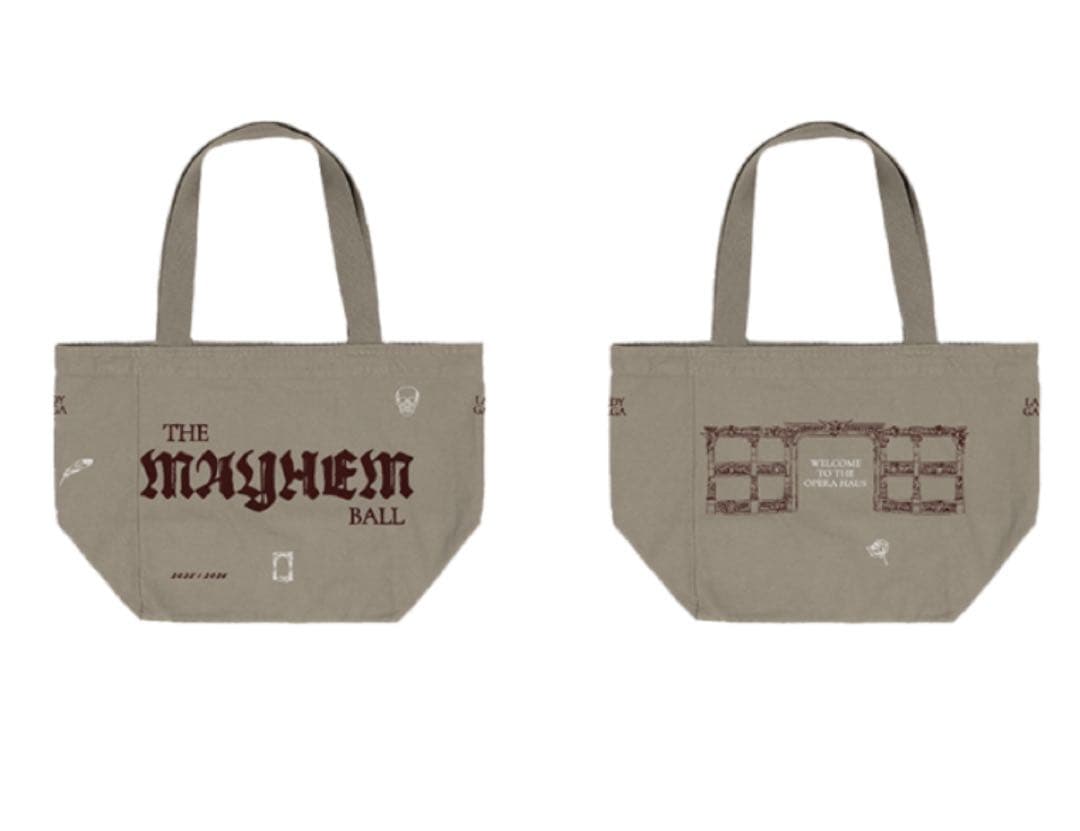 レディーガガ MAYHEM オペラハウス トートバッグ （TAN）