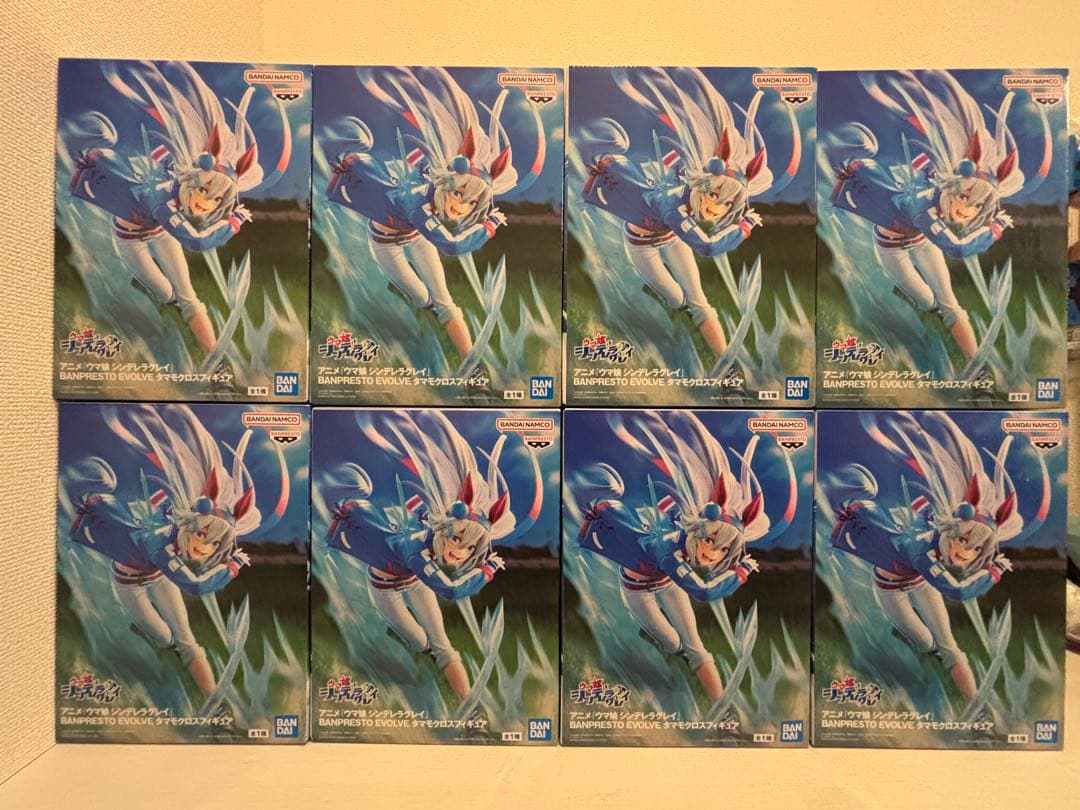 【未開封】【8個】ウマ娘 シンデレラグレイ タマモクロス フィギュア 👾 アニメ『ウマ娘 シンデレラグレイ』 BANPRESTO EVOLVE