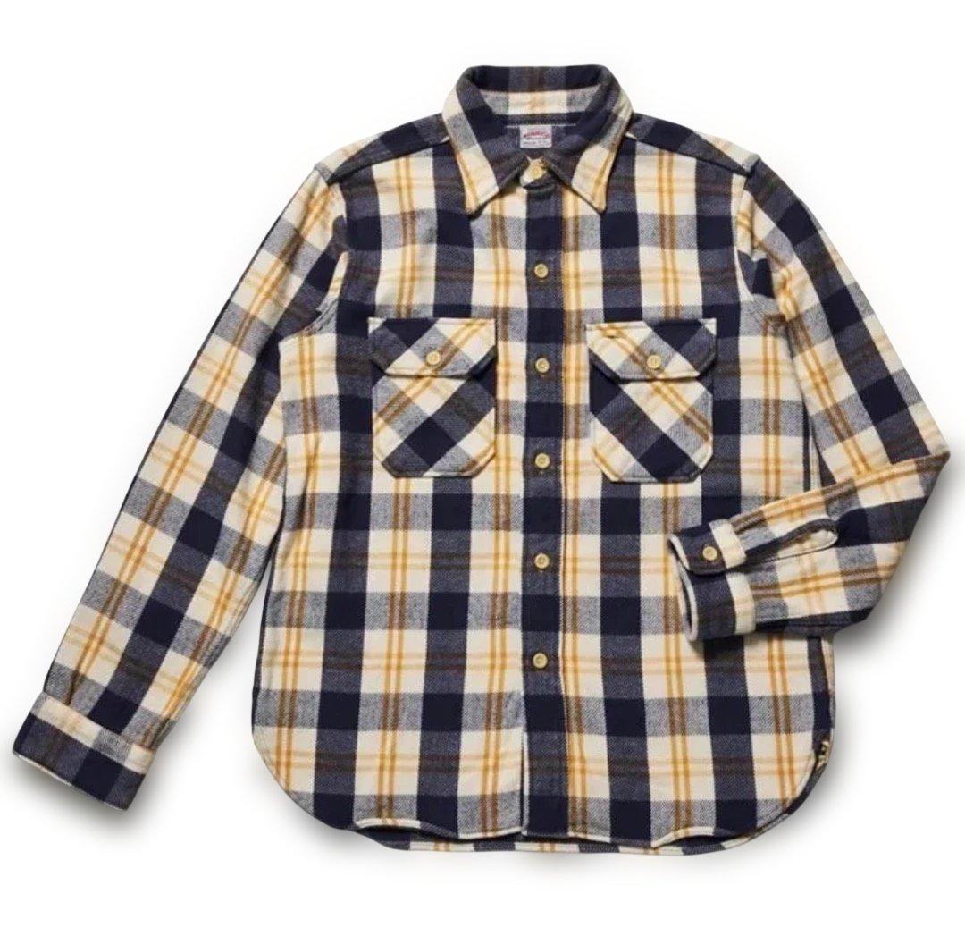 2025 新品 WAREHOUSE FLANNEL SHIRTS B柄 XL