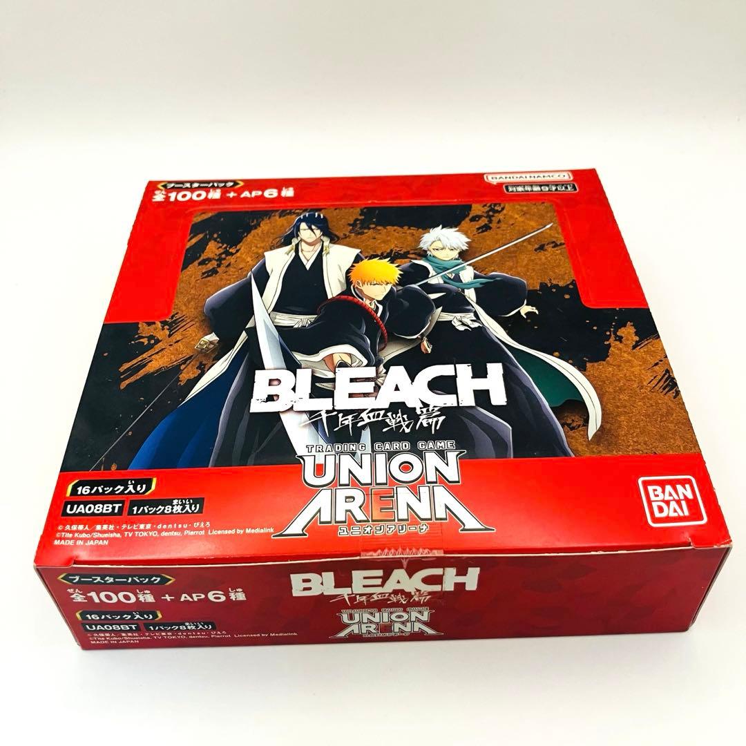 BLEACH 千年血戦篇ユニオンアリーナ　ブースターパックＢＯＸ　16パック入り UNION ARENA ブースターパックBLEACH 千年血戦篇 9月29日（金）発売