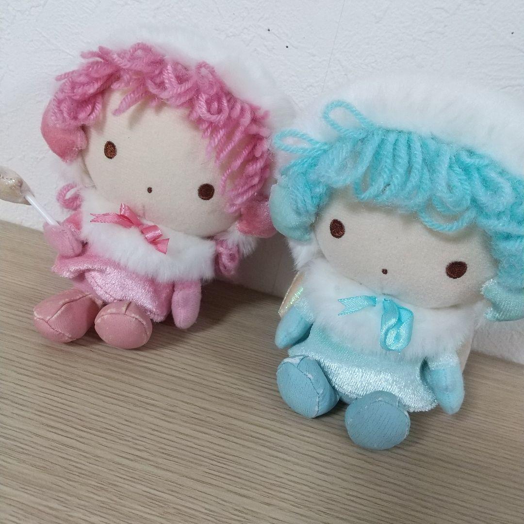 サンリオ　キキララ　ウィンター　冬　ぬいぐるみ　2008 リトルツインスターズ(ララ) ぬいぐるみ（キラキラウインター