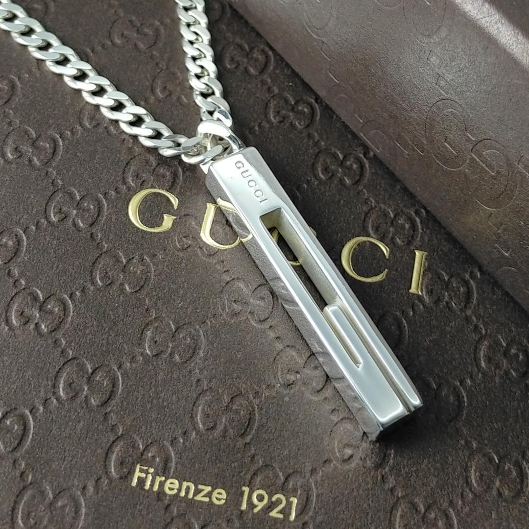 ◆SALE◆【GUCCI】ブランデッド　G　ラージ　ペンダント　2461