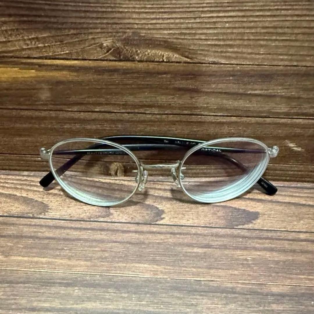 金子眼鏡　KANEKO OPTICAL 眼鏡 シルバー /ブラック