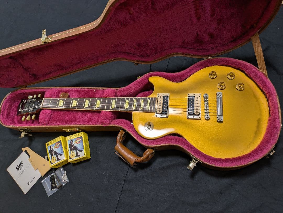 [TAK BURST BUCKER] Gibsonレスポールゴールドトップ