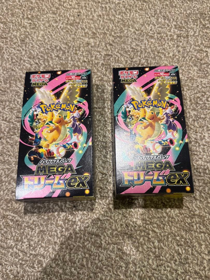 シュリンク無し　ポケモンカード メガドリームex MEGAドリームex ボックス
