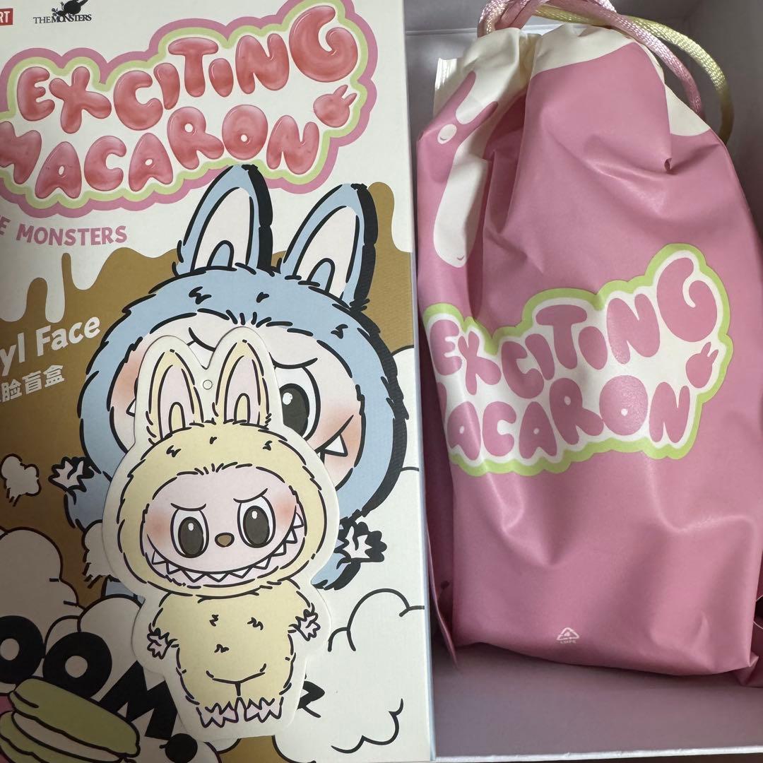 popmart ポップマート　ラブブ　labubu マカロン　soymilk Pop Mart Labubu The Monsters Exciting Macaron Soymilk Vinyl Plush
