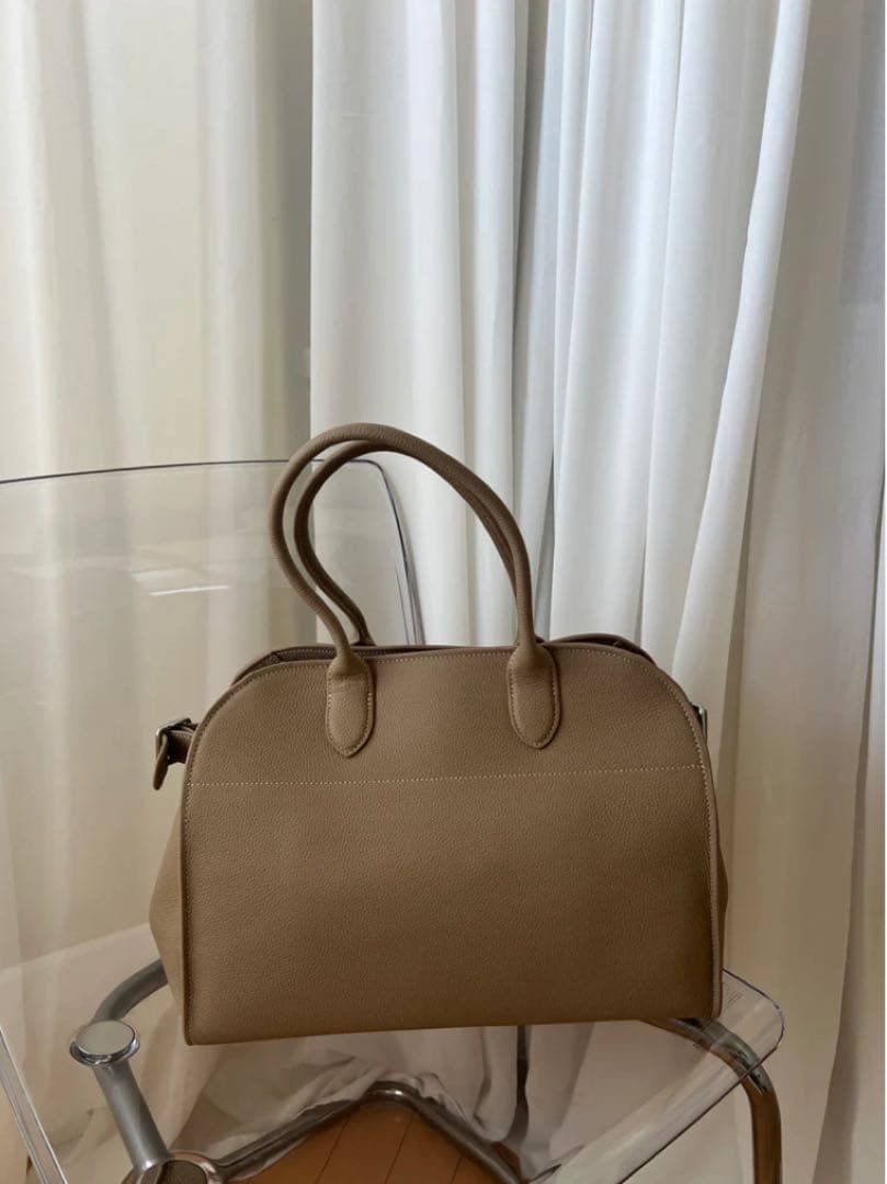 【新品未使用タグ付き】ボストンバッグ グレージュ