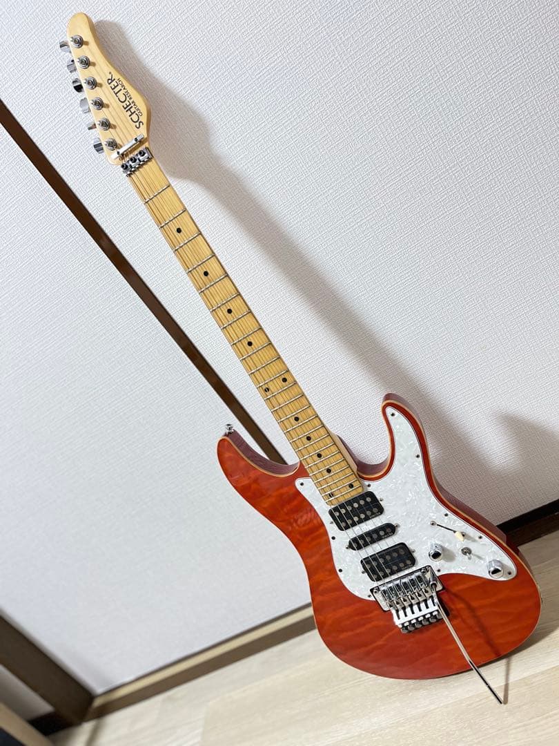 SCHECTER シェクター SD-2-24-AS (Orange/Maple)