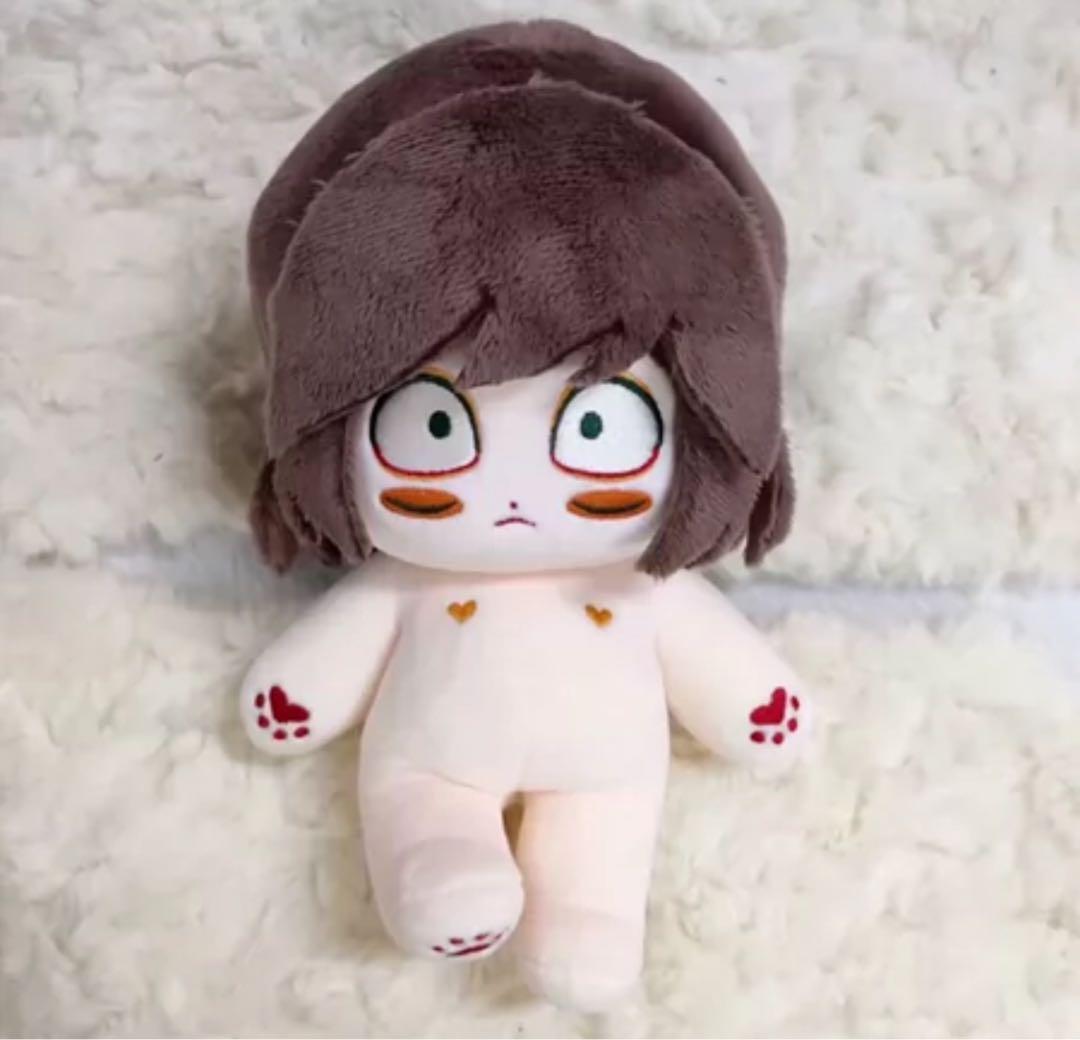 《茶髪黒目人外くん》激レア可愛い着せ替えぬいぐるみ《20cmぬいぐるみ》