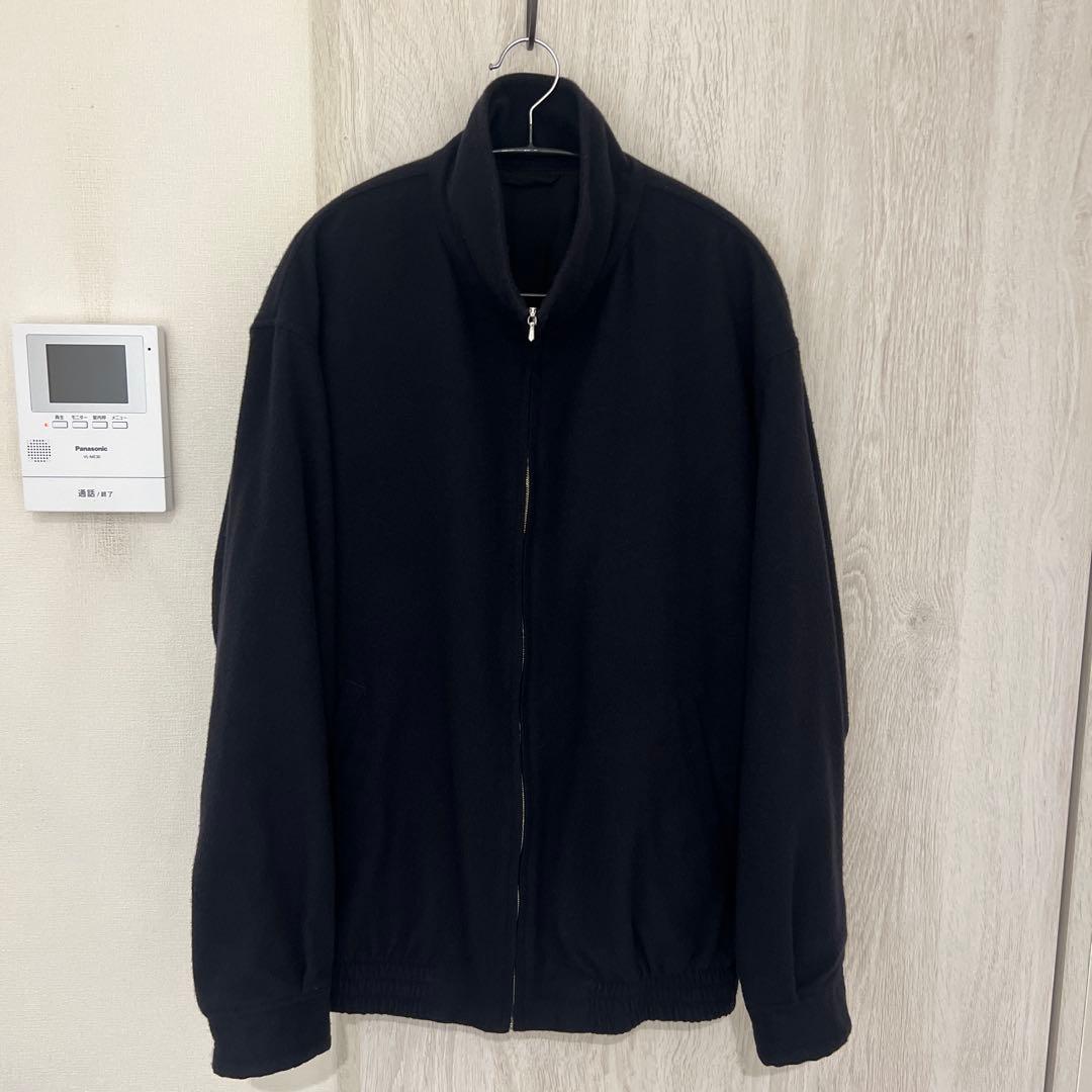 希少22aw comoli カシミヤトラックジャケット ネイビー size3