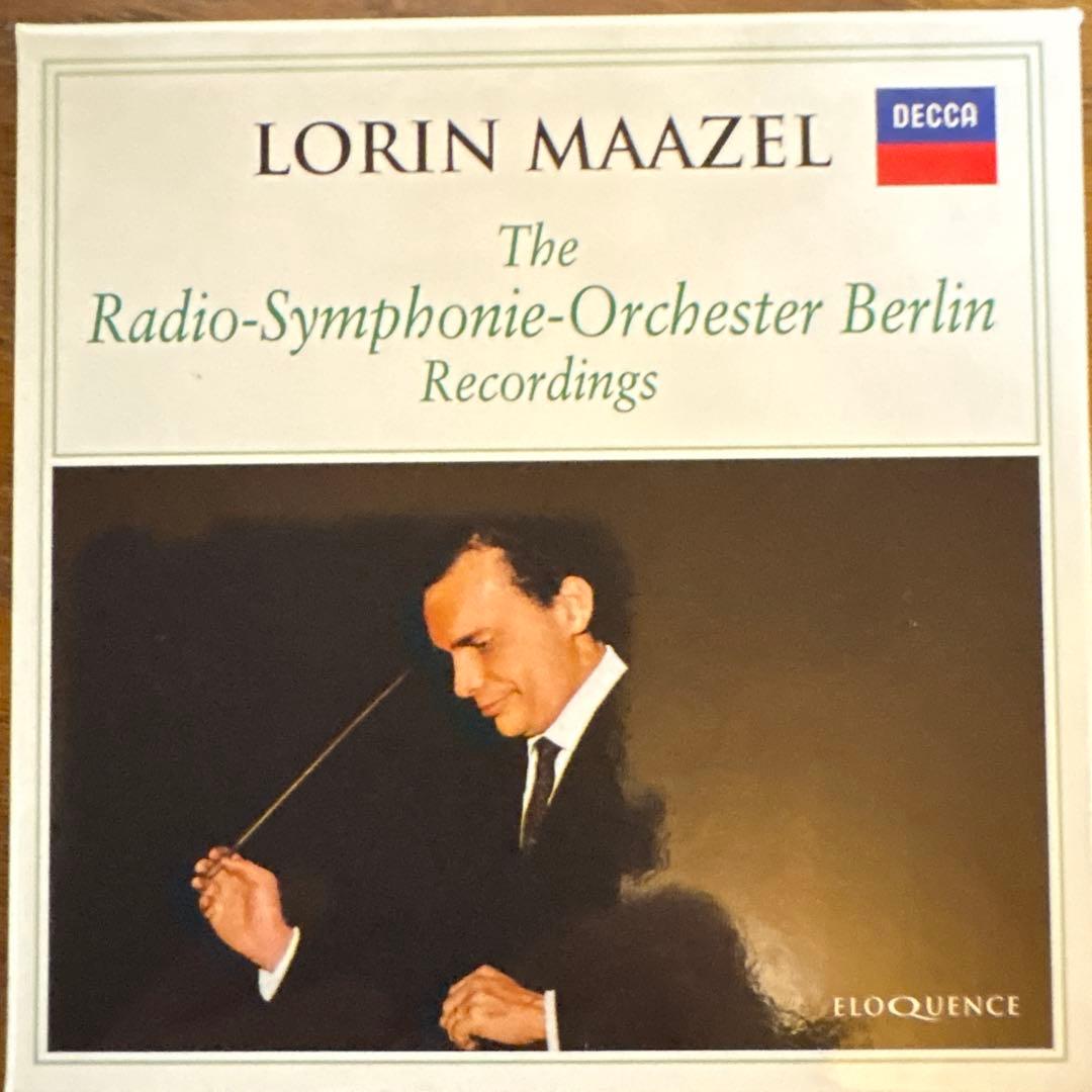 14CDマゼール　ベルリン放送交響楽団録音集