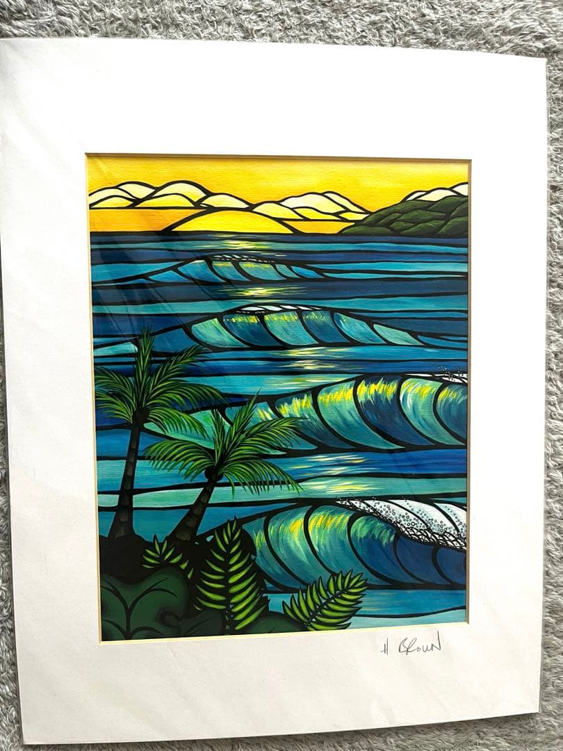 ヘザーブラウン　絵画　ハワイ