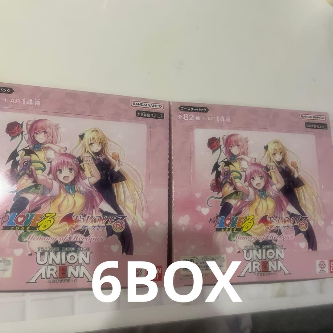 ユニオンアリーナ　ToLOVEる　ダークネス　6BOX テープカット