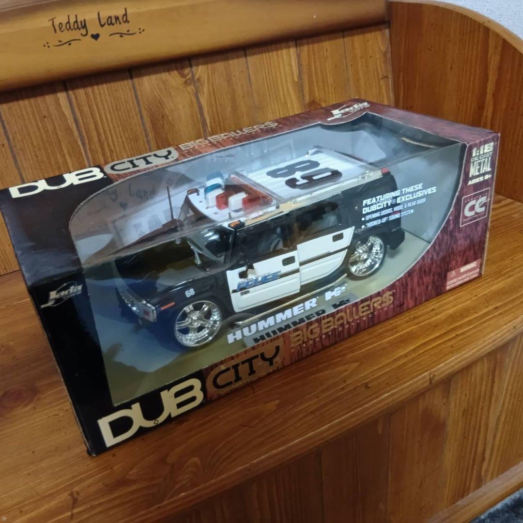 Jada ジャダ　HUMMER ハマー　H2 ポリスカー　1/18