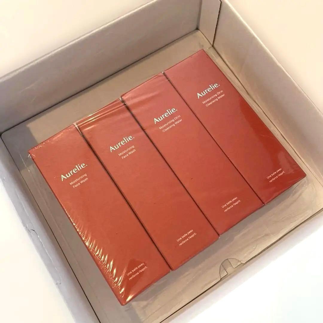 オレリー　Aurelie クレンジングオイル 2本・洗顔2本