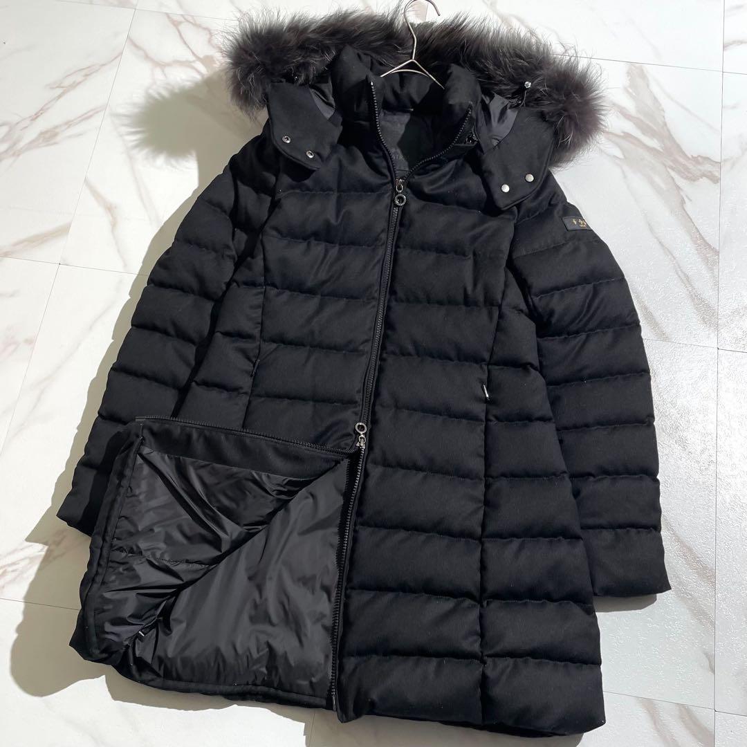 【美品】タトラス ラビアナ ダウンジャケット ブラック 02 M