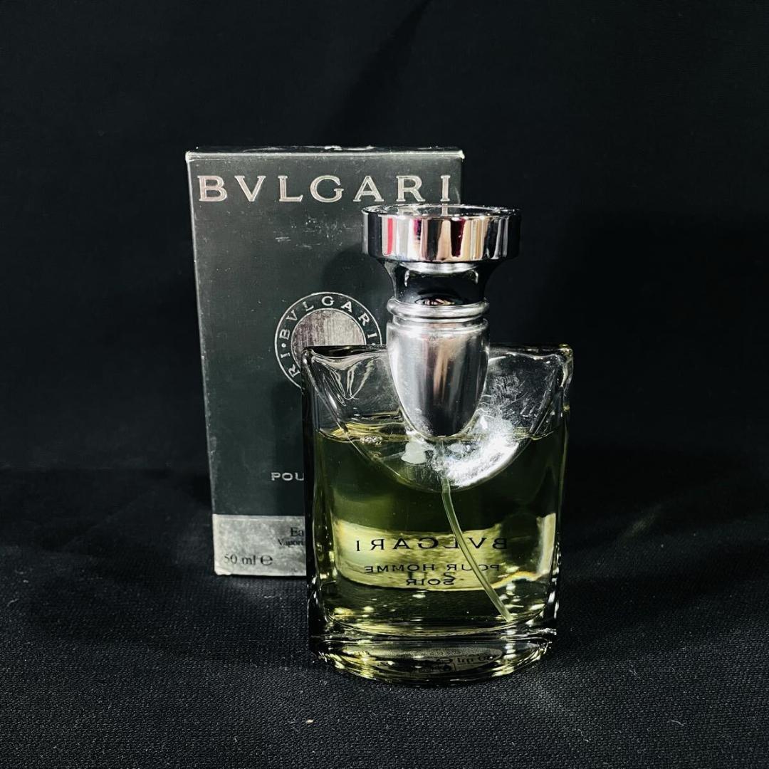 廃盤 BVLGARI SOIR オードトワレ 香水 ブルガリ ソワール 50ml