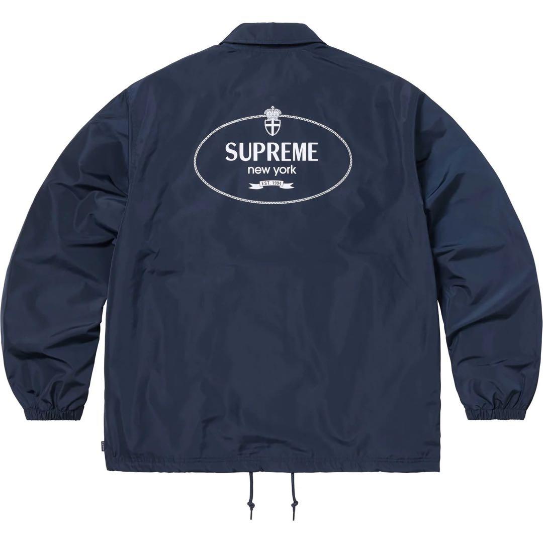 Supreme Crest Coaches Jacket \"Navy\" Mサイズ
