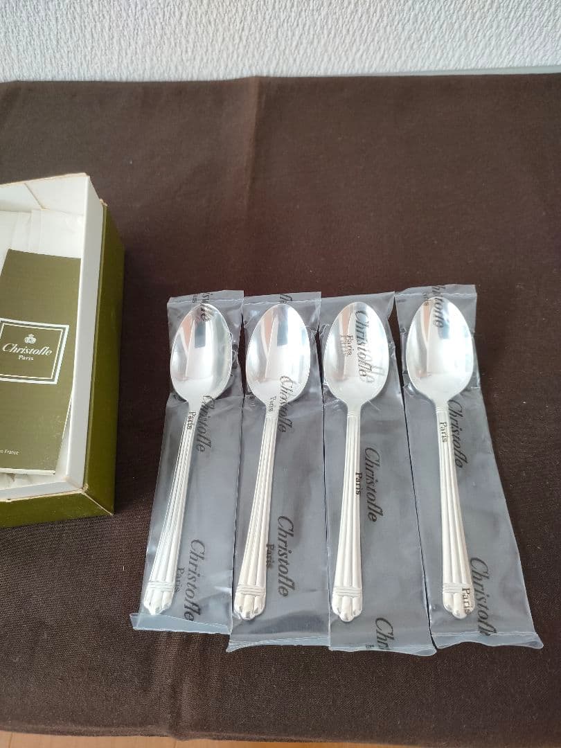 クリストフル　ティースプーン　4本