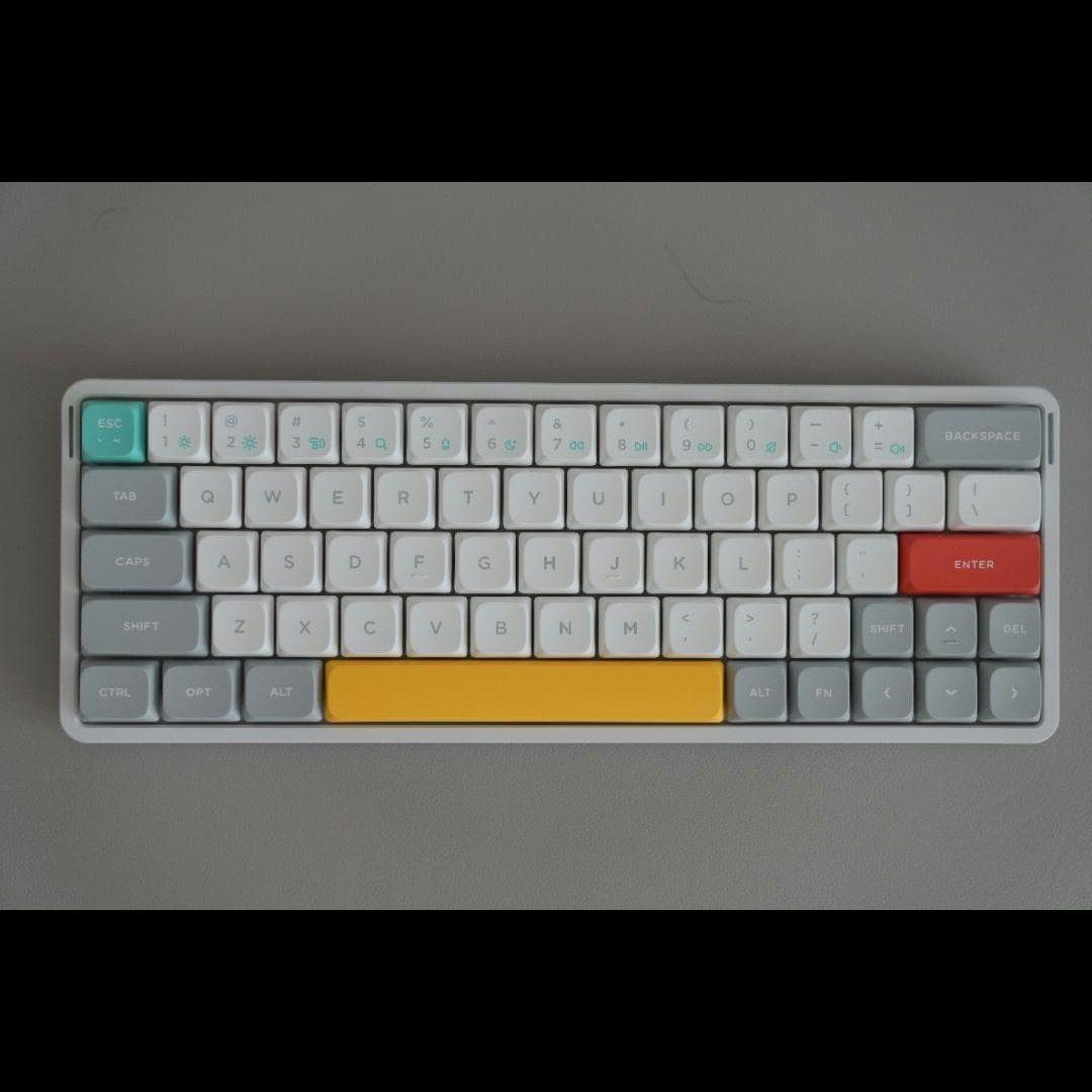 NuPhy Air60 V2 ワイヤレスキーボード Cowberry軸 ホワイト