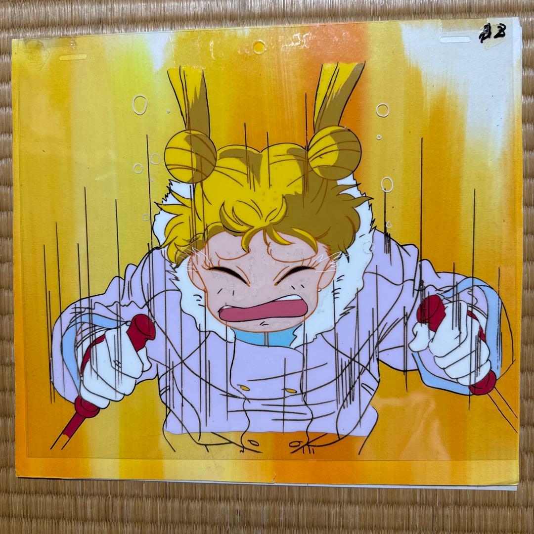 セーラームーン　セル画 Yahoo!オークション - セーラームーン セル画[13] うさぎ 亜美 レイ