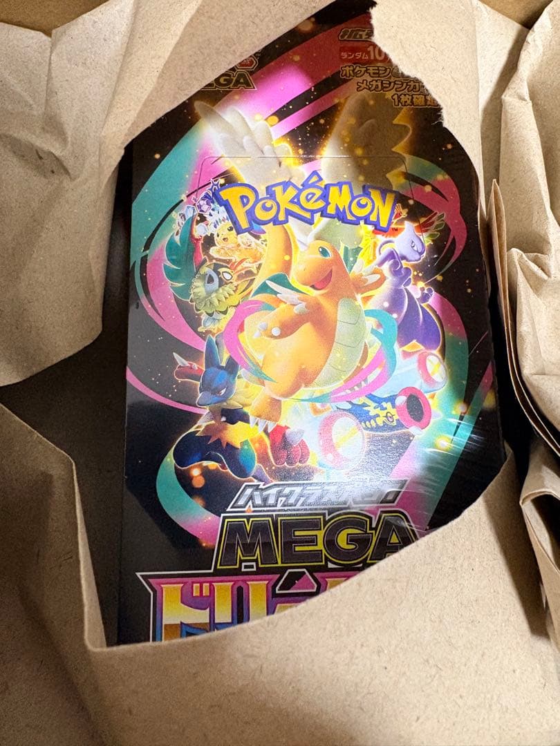 ポケモンカード　MEGAドリーム シュリンク付き
