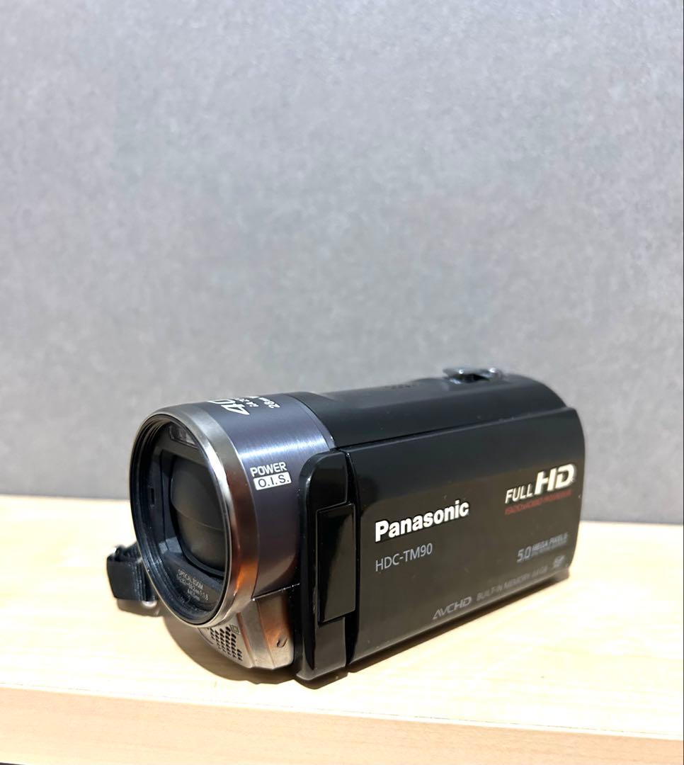 美品Panasonic ビデオカメラ HDC-TM90