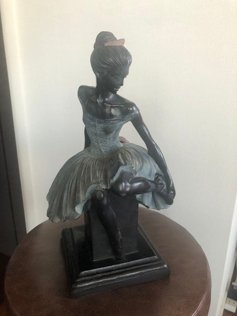 バレリーナ ブロンズ彫刻 約30cm