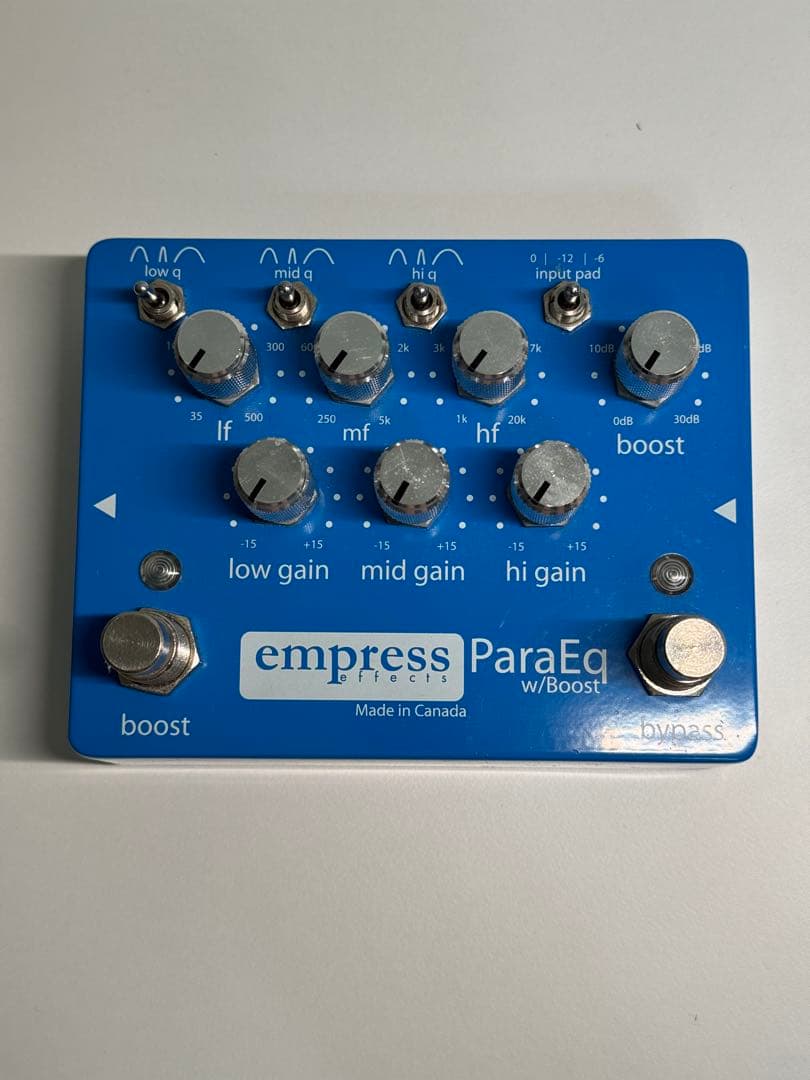 【本日のみお値下げ】empress Effects ParaEQ w/Boost