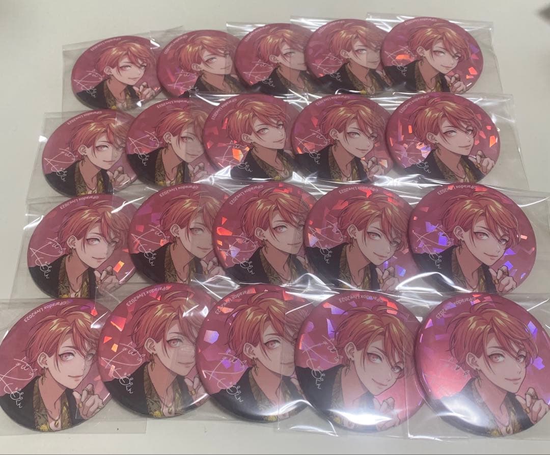 Paradox Live 円山玲央 4周年 ビッグ缶バッジ 20個セット - メルカリ