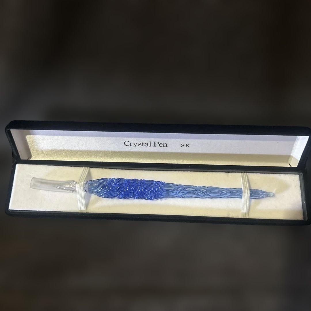 ガラスペン　菅 清風 〔清風:せせらぎブルー〕 清風（せいふう） | ガラスペンのことなら京都北白川の菅清風へ (Seifu