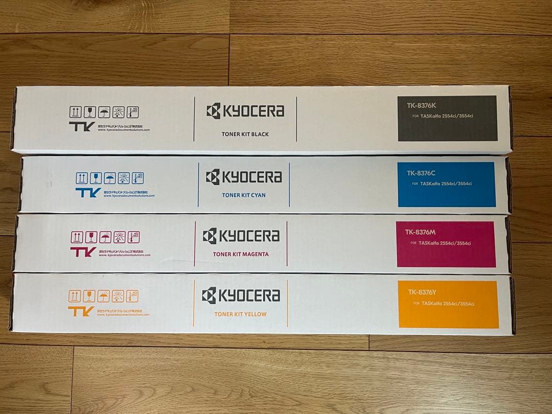 KYOCERA TK-8376 トナーカートリッジセット KYOCERA（京セラ） TK-8376 4色セット 送料無料 純正品 トナー 新品